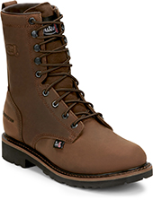 Product: Men's Justin Original 8" Steel Toe WP Work Boot SE961