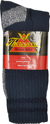 Thorogood 3-Pack Coolmax Crew Socks (U.S.A. Made) 888-1009 Thorogood 3-Pack Coolmax Crew Socks (U.S.A. Made) 888-1009