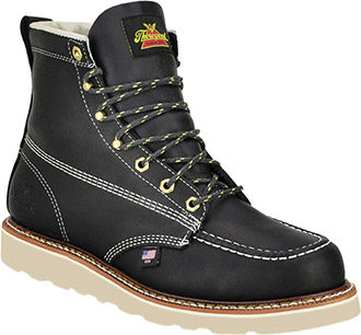 Men s Thorogood 6 Steel Toe Boots U.S.A. 804 6201 GWP503 with Free Gift Lace MidwestBoots