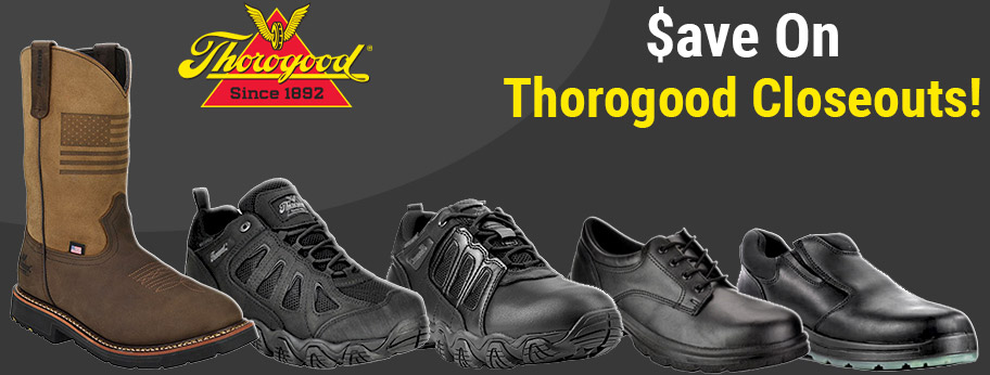 Save On Thorogood Closeouts