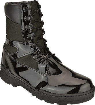 high gloss duty boots