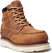 Men's Timberland Pro 6" Alloy Toe WP Wedge Sole Moc Toe Work Boot TMA29V1