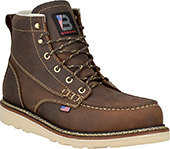 Men's USBoot Bravo 6" Composite Toe Wedge Sole Moc Toe Work Boots (U.S.A.) 27286-GWP505