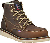 Men's USBoot Bravo 6" Composite Toe Wedge Sole Moc Toe Work Boots (U.S.A.) 27286-GWP702