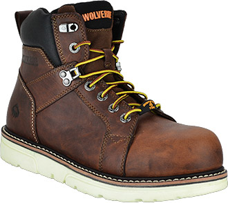 wolverine wedge sole boots