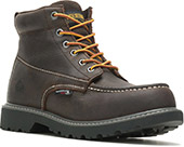Men's Wolverine 6" Steel Toe WP Moc Toe Work Boot W221048