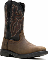 Product: Men's Wolverine 10" Steel Toe WP Western Wellington Work Boot W251043