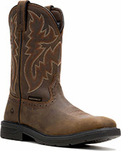 Product: Men's Wolverine 10" Steel Toe WP Western Wellington Boot W251049