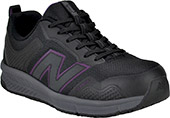 Women's New Balance Alloy Toe Work Shoe WIDEVOLBL