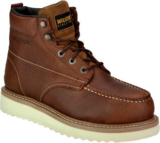 Steel Toe Wedge Sole Work Boot W08289 